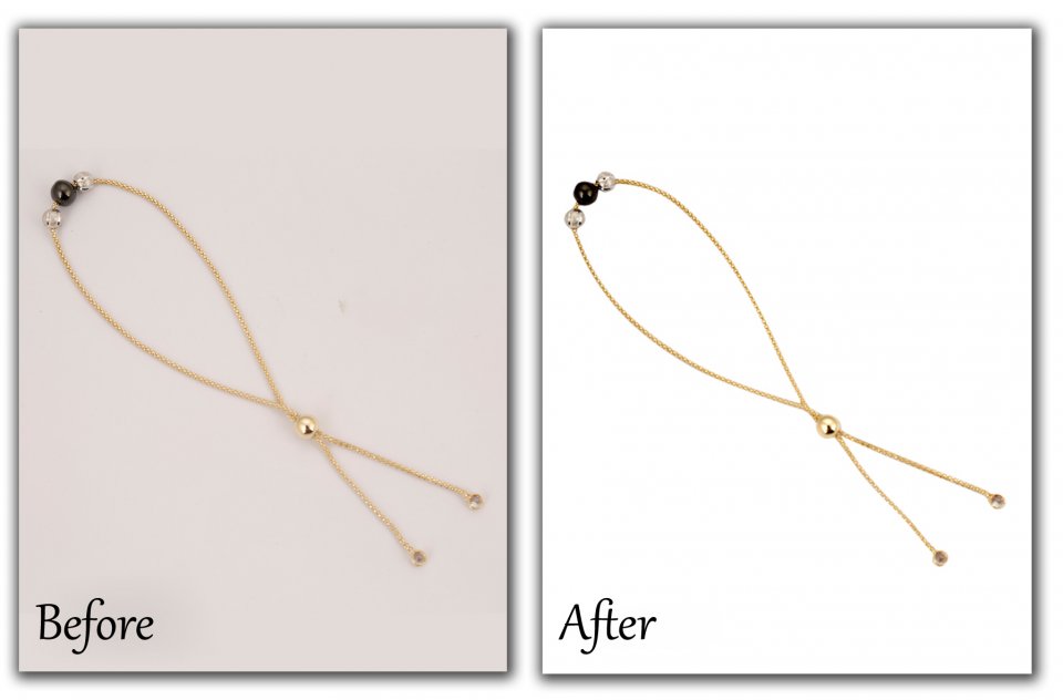 Jewelry Background Cleaning